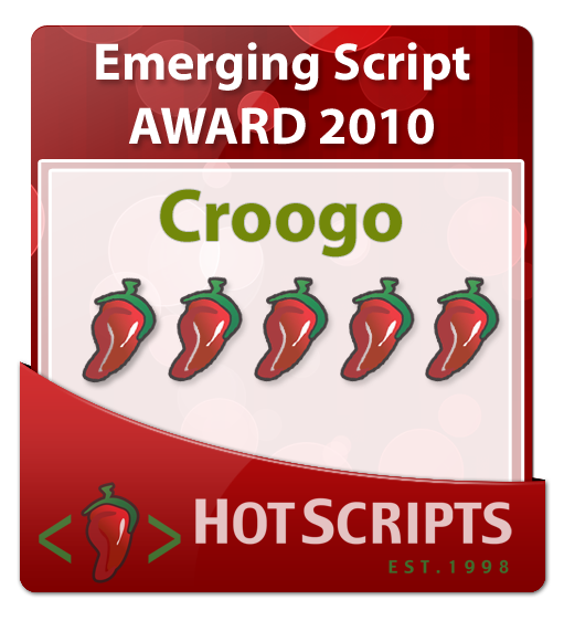 HotScripts Emerging Script Award 2010